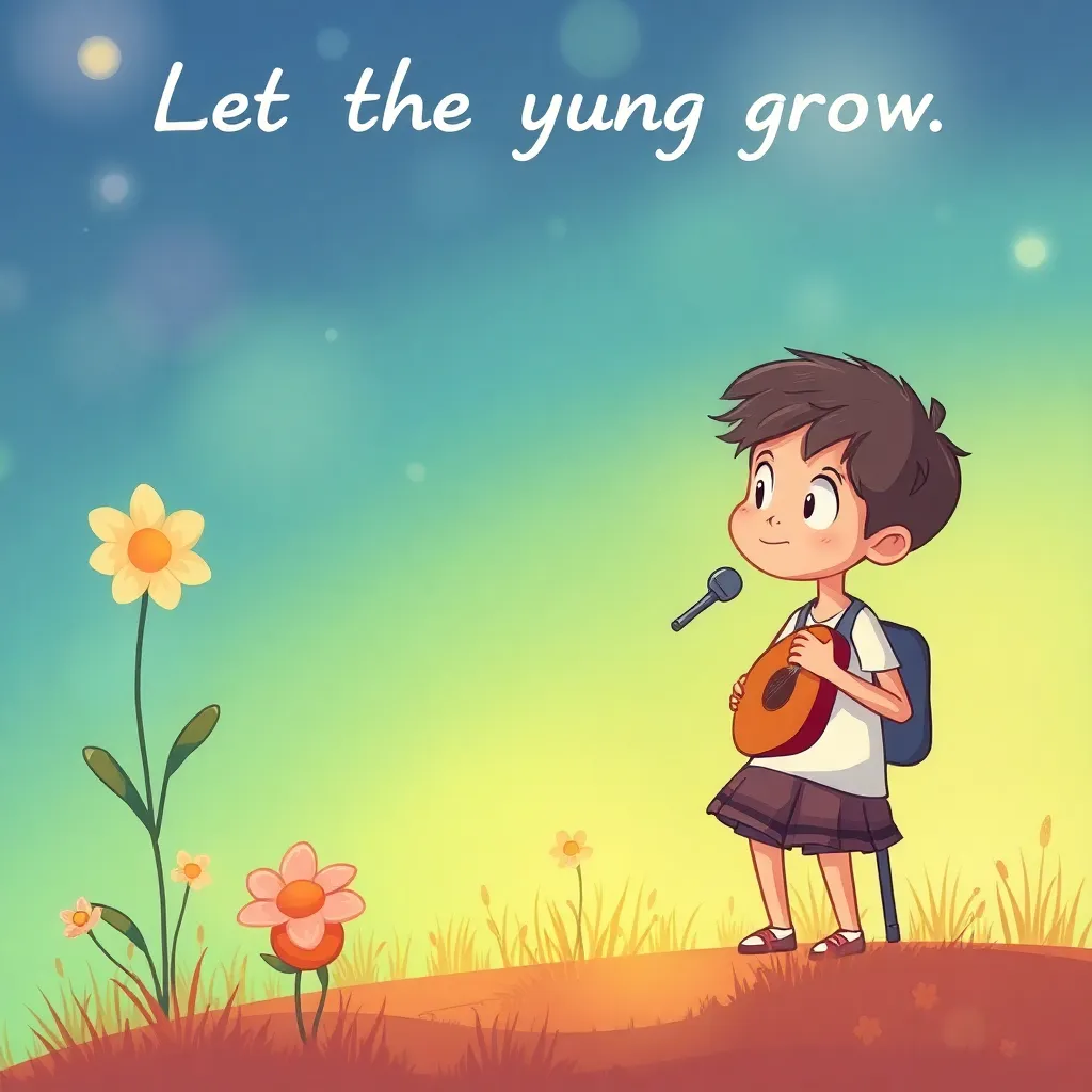 Let the young grow